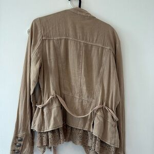 Free people tie waist jacket